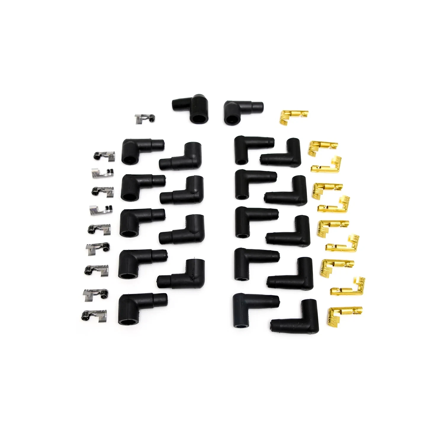 Spark Plug Wire Set for Universal Electronic Ignition Black 8mm 808290
